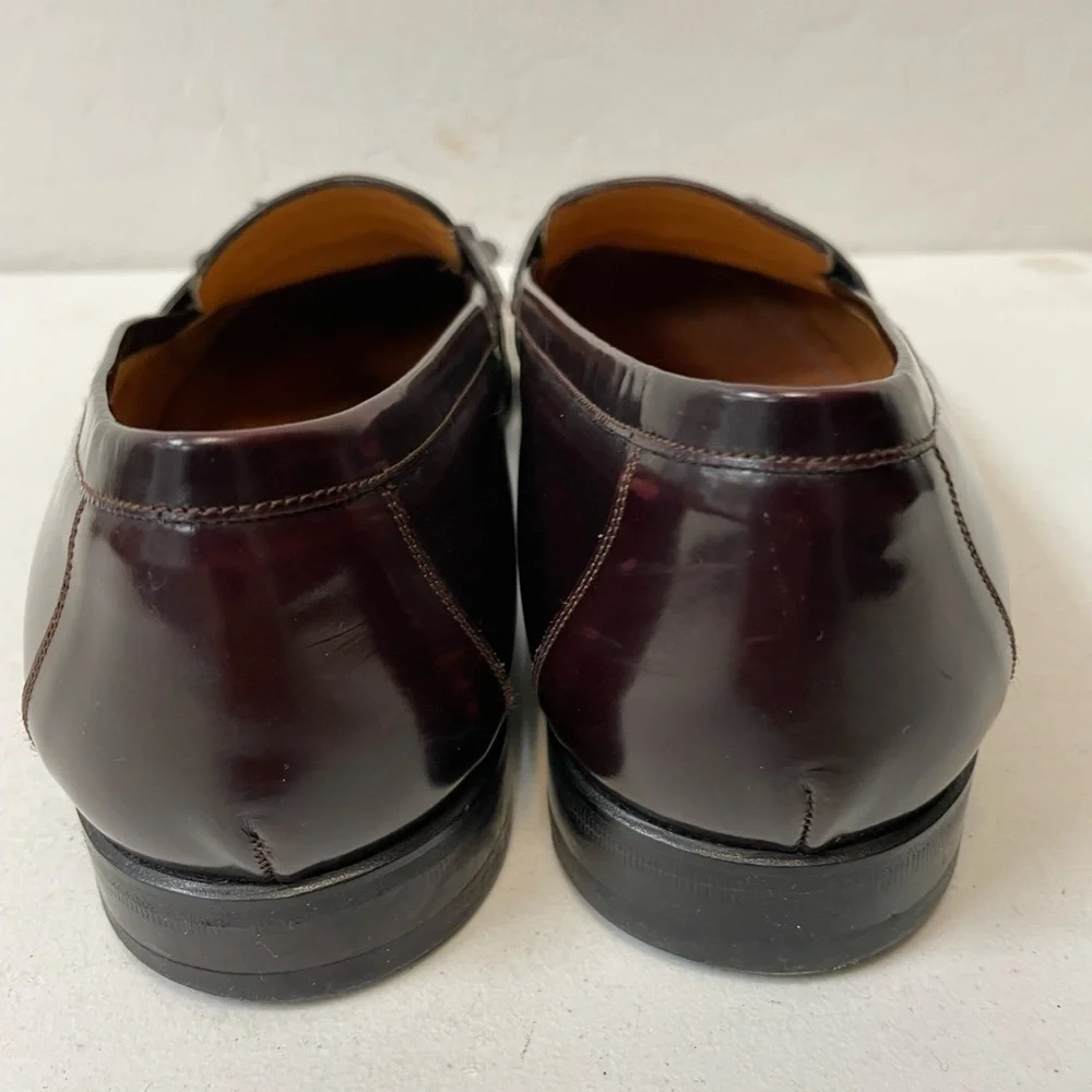 MEZLAN Made in Spain SANTANDER‎  Tasseled Kiltie Loafer in Cordovan 9 1/2 M $325